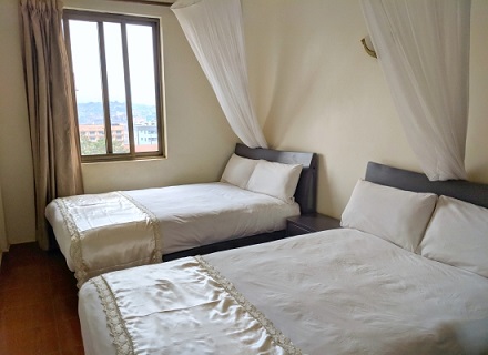 Twin Suite | Two Bedroom | 4 persons | $180 per room per night