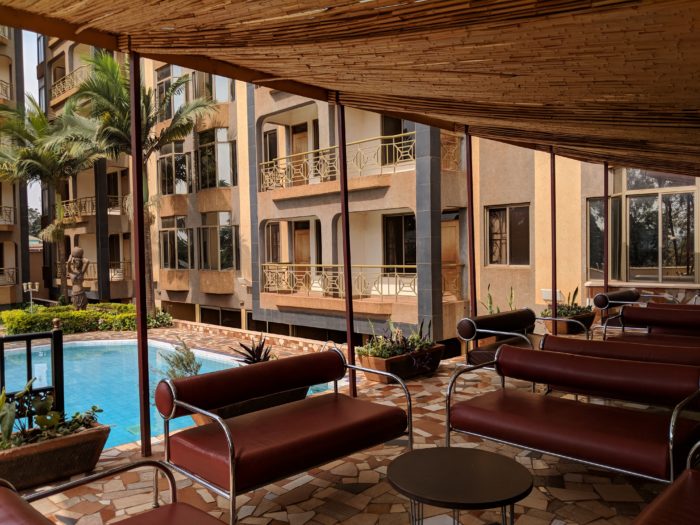 pool-terrace-beers-kampala-prestige-hotel-suites